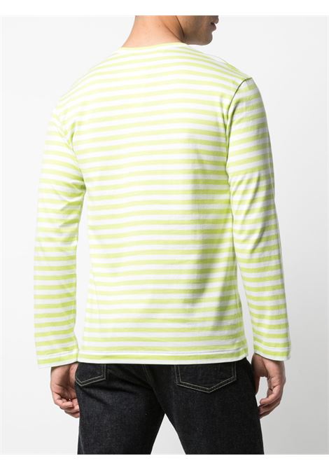 orange comme des garçons shirt