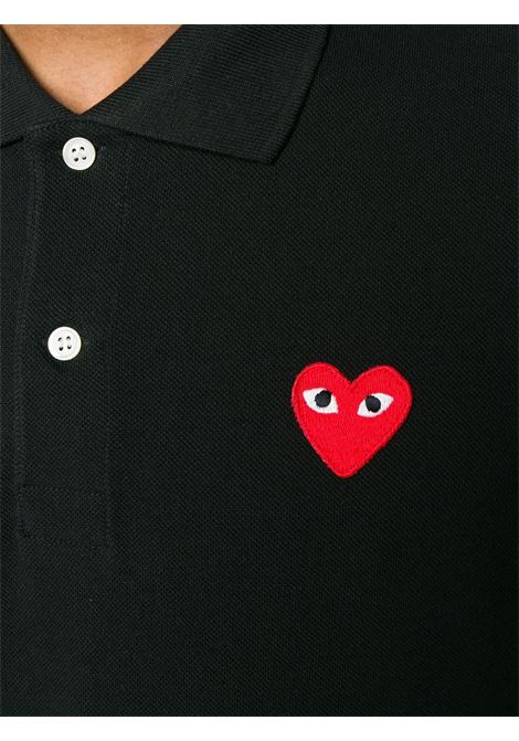 comme des garçons play polo