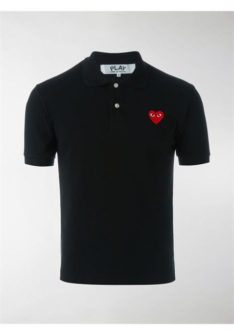 comme des garçons play polo