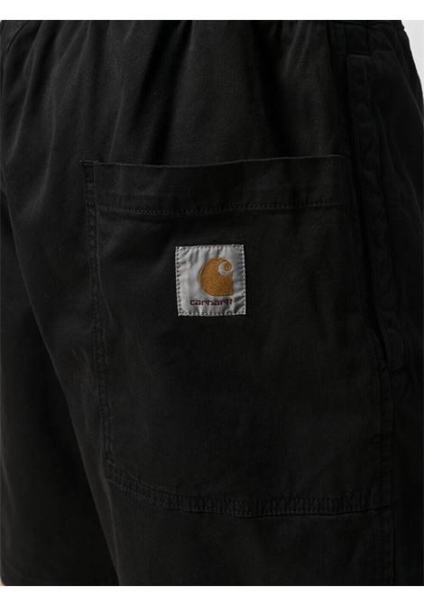 lawton short man black in cotton CARHARTT WIP | Shorts | I02651889.GD