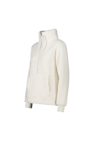Felpa mezza zip da donna in High Loft CMP | 32P380600XU