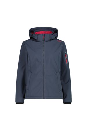 Giacca donna in Softshell con cappuccio staccabile CMP | 39A500607UU