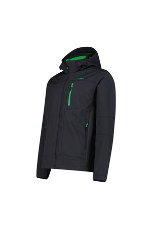 Giacca da uomo in Softshell con cappuccio staccabile CMP | 3A01787N01UU