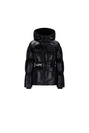 puff girls fleece hooded jacket SUPER REBEL | R509-5204099