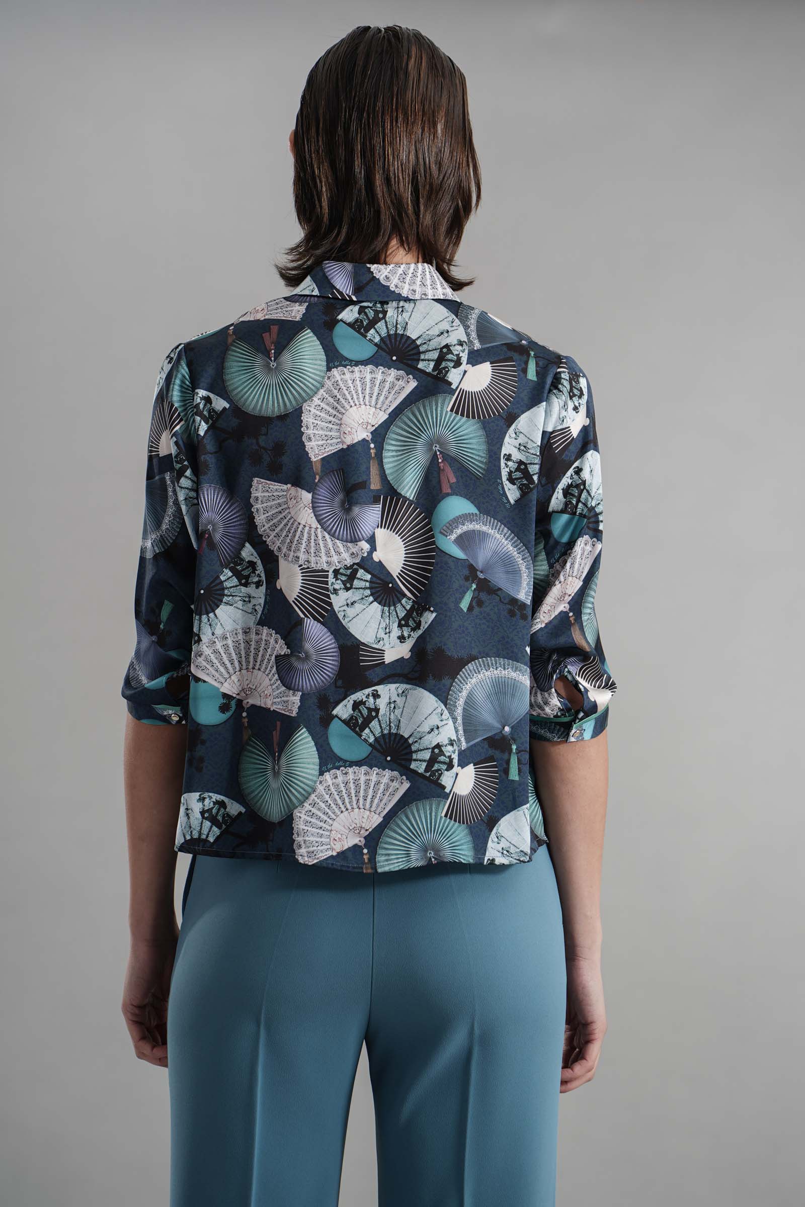 Camicia in raso Il The' Delle 5 | SPOON56STVENTAGLI OTTANIO