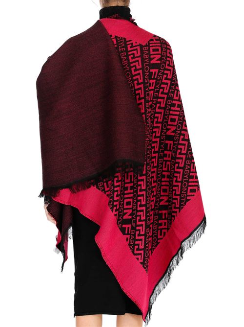 Mantella W Les Femmes Babylon Babylon | S00028FUXIA/NERO
