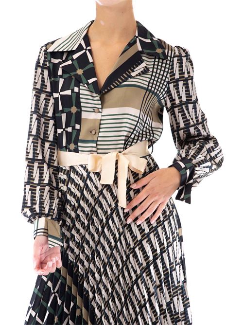 Abito Double C Double C | A065-016BEIGE/CAMOSCIO/NERO
