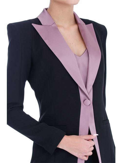 Giacca Double C Double C | A076-018NERO/ROSA