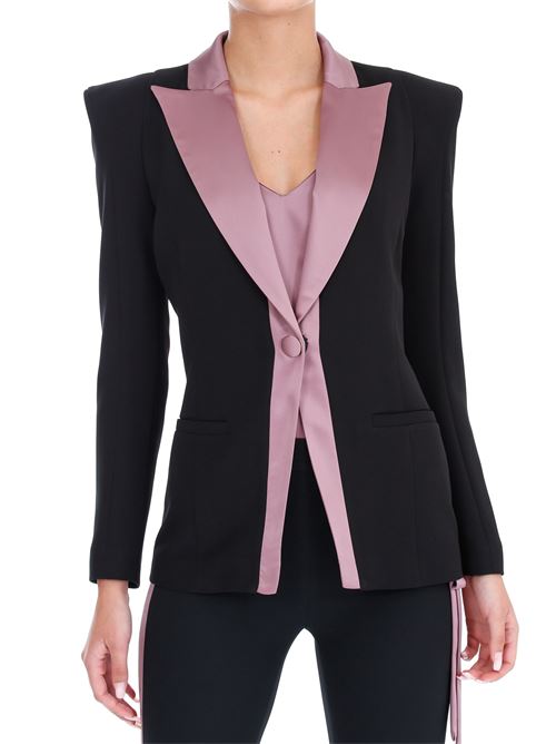 Giacca Double C Double C | A076-018NERO/ROSA