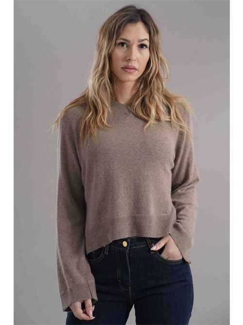 Maglia in misto lana brand unique | 24053AZTECO