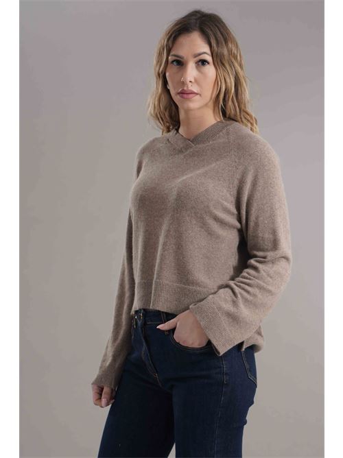 Maglia in misto lana brand unique | 24053AZTECO