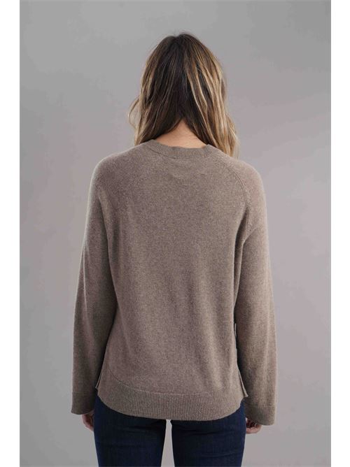 Maglia in misto lana brand unique | 24053AZTECO