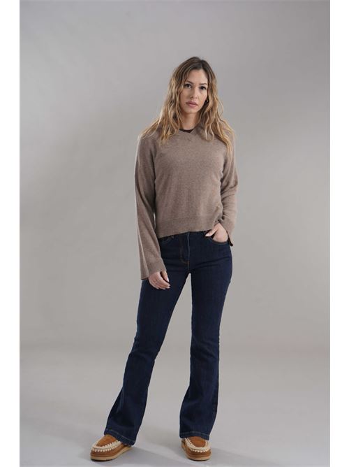 Maglia in misto lana brand unique | 24053AZTECO