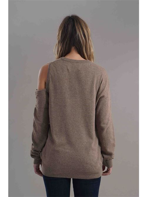 Maglia in misto lana brand unique | 2405AZTECO