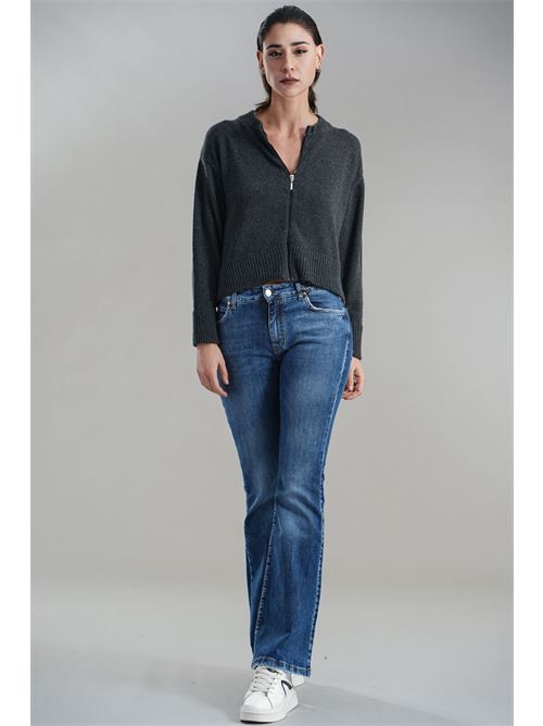 Cardigan in misto lana brand unique | BUW24612STRET