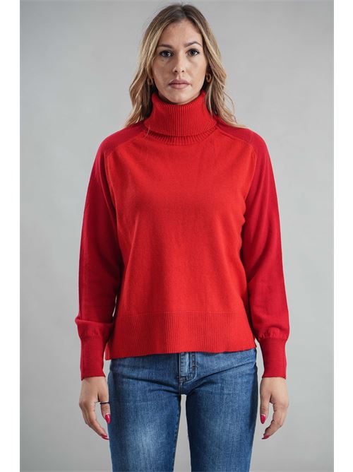 Maglia in lana vergine calatura | ACT811ROSSO