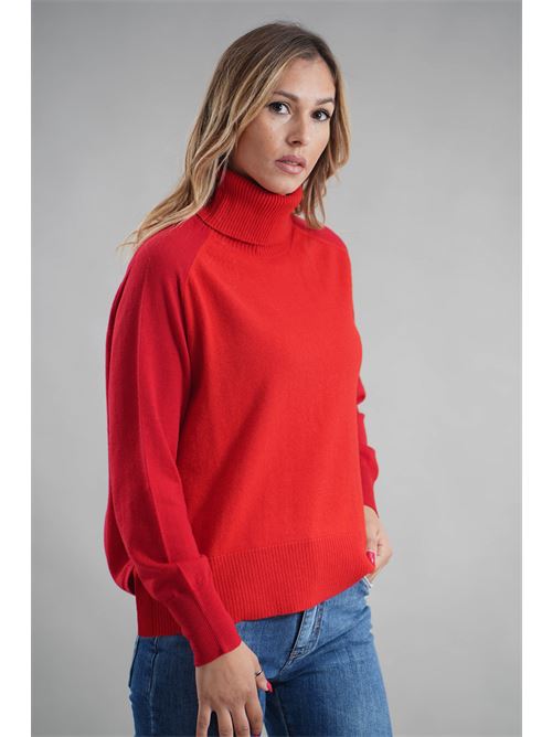 Maglia in lana vergine calatura | ACT811ROSSO