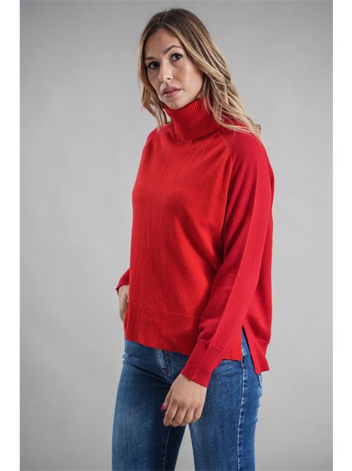 Maglia in lana vergine calatura | ACT811ROSSO
