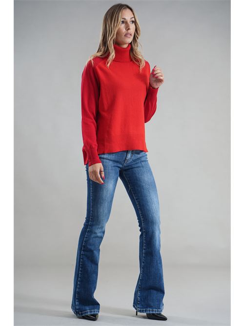 Maglia in lana vergine calatura | ACT811ROSSO