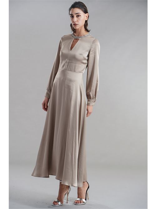 Abito in raso Clips | M0299420LOTORTORA