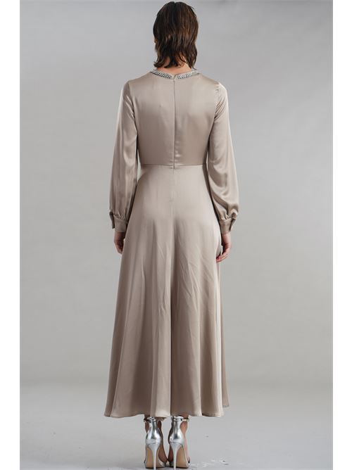 Abito in raso Clips | M0299420LOTORTORA