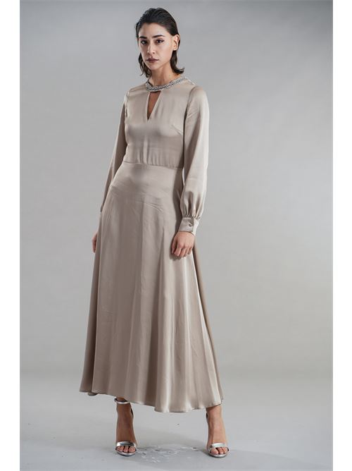 Abito in raso Clips | M0299420LOTORTORA