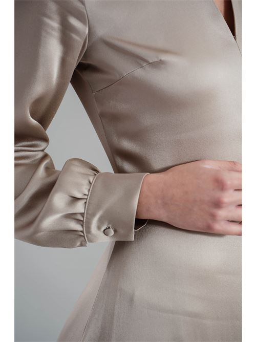 Abito in raso Clips | M0299420LOTORTORA