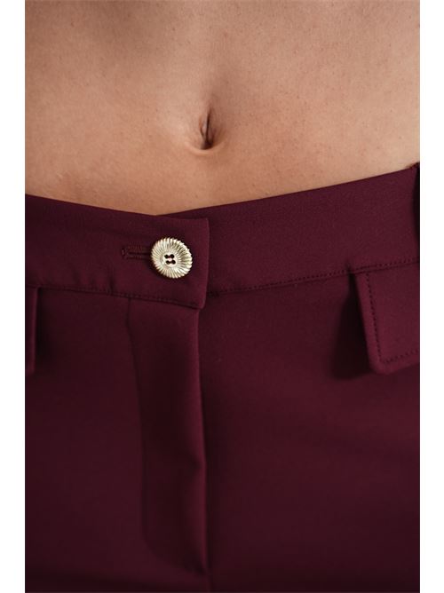 Pantalone in cady elastico Double C | E085114VINACCIO