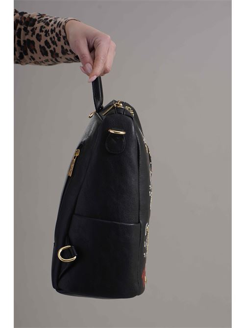Zaino con stampa Gio Cellini | HH081NERO