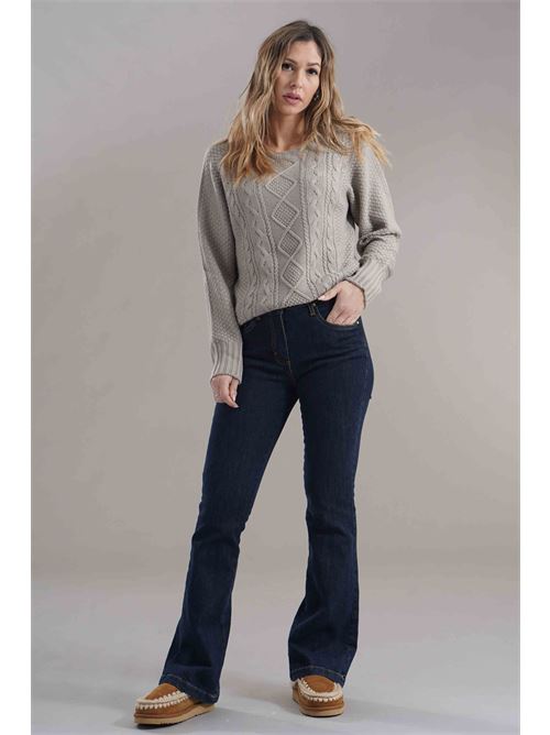 Maglia in lana merino Gotha | F82-02TORTORA