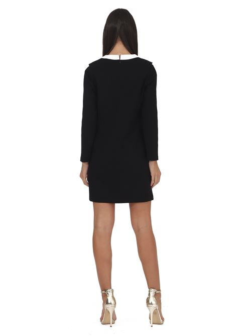 Abito in punto milano LANACAPRINA | 9214NERO/LATTE