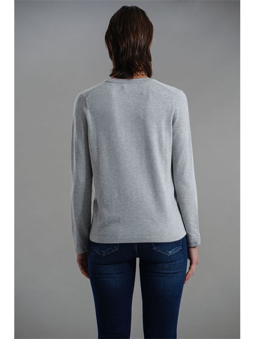 Maglia in viscosa Maida Mila Milano | M1080GRIGIO