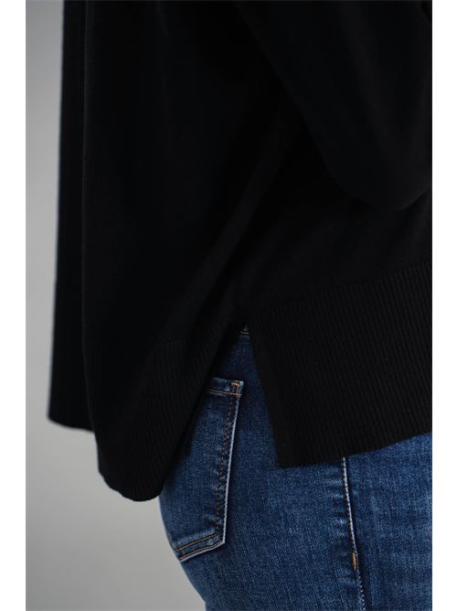 Maglia in viscosa Maida Mila Milano | M1091NERO