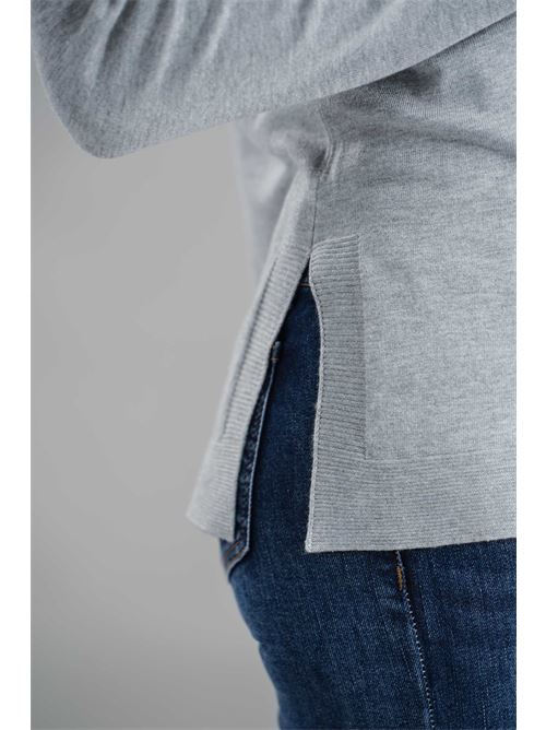 Maglia in viscosa Maida Mila Milano | M1094GRIGIO