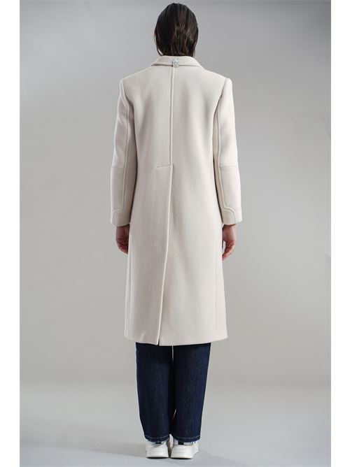 Cappotto in misto lana T_coat | T23VELOURGESSO
