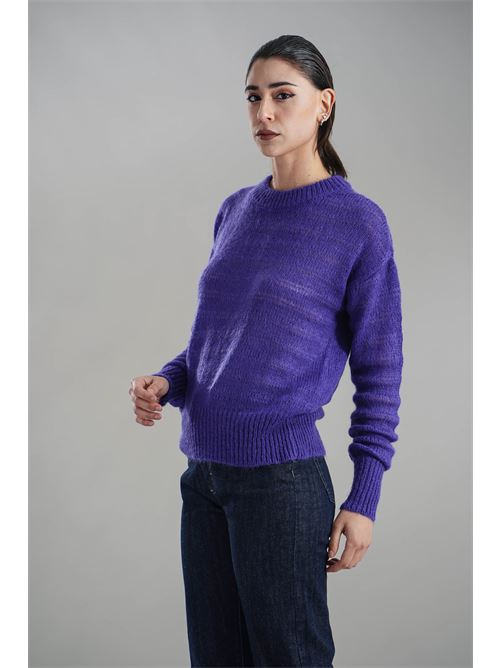 Maglia misto lana Akep | MGKD03168VIOLA
