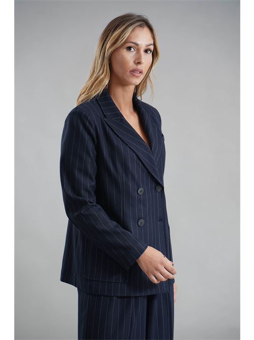 Giacca gessata another label | AISHA 62GESSATO NOTTE