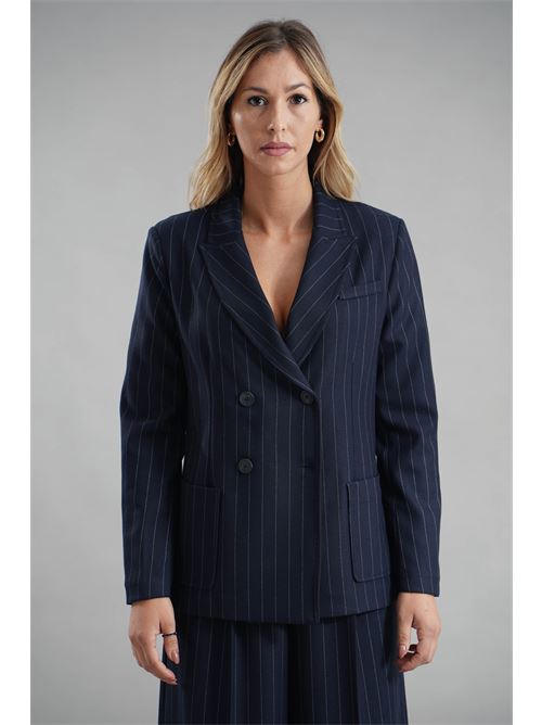 Giacca gessata another label | AISHA 62GESSATO NOTTE