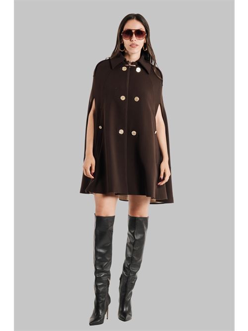 Cappa military Babylon | E00214MARRONE