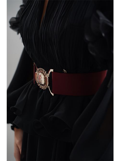 Cintura elastica Babylon | S00026BORDEAUX