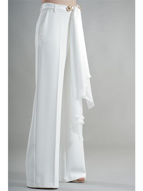 Tailleurin con fusciacca Babylon | S00751BIANCO