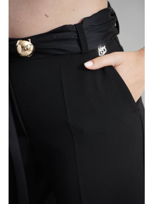 Tailleur con fusciacca Babylon | S00751NERO