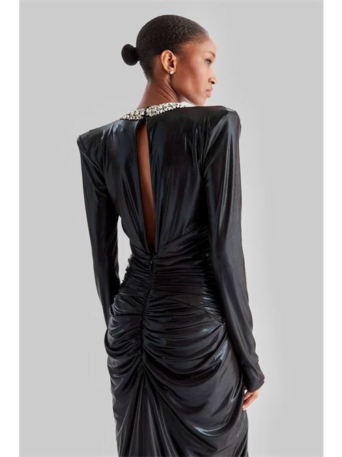 Abito drappeggiato Babylon | S00835NERO