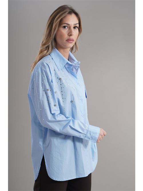 Camicia in cotone brand unique | BUW24506SUGAR