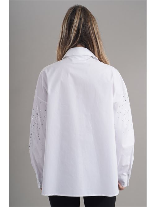 Camicia in cotone brand unique | BUW24506WHITE
