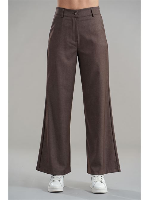 Pantalone in viscosa CELYE | C0643NOCCIOLA