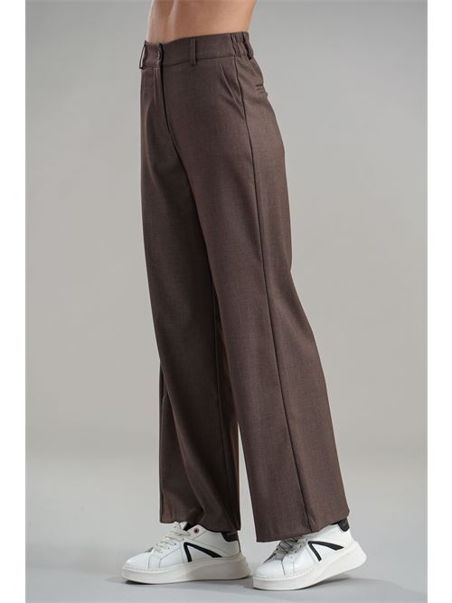 Pantalone in viscosa CELYE | C0643NOCCIOLA