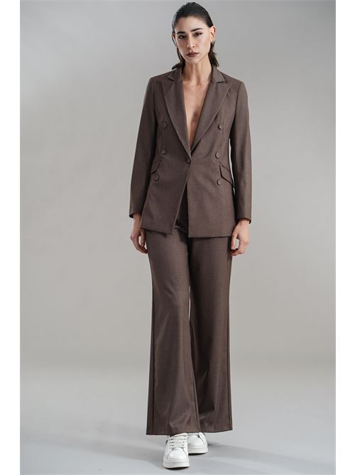 Pantalone in viscosa CELYE | C0643NOCCIOLA