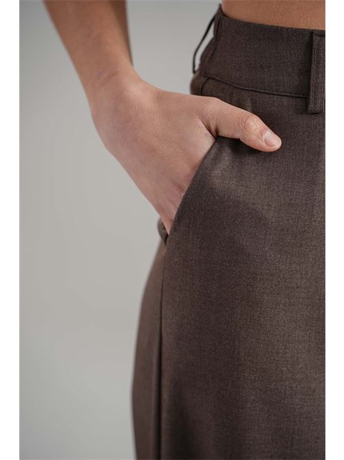 Pantalone in viscosa CELYE | C0643NOCCIOLA