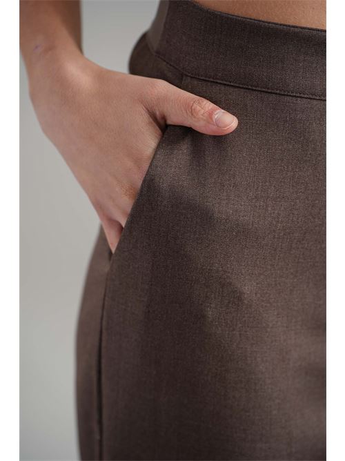 Pantalone in viscosa CELYE | C0645NOCCIOLA
